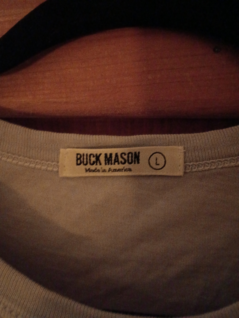 Buck Mason Women's Crew Neck Tee - Light Blue